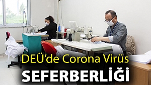 DEÜ’DE CORONA VİRÜS SEFERBERLİĞİ... REKTÖR HOTAR: “SÜRECİ ELBİRLİĞİYLE ATLATACAĞIZ”