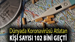 Dünyada koronavirüsü atlatan kişi sayısı 102 bini geçti