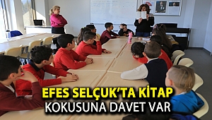 EFES SELÇUK’TA KİTAP KOKUSUNA DAVET VAR