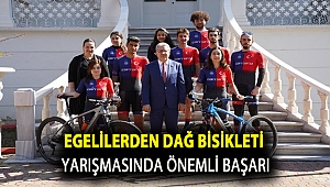 Egelilerden dağ bisikleti yarışmasında önemli başarı