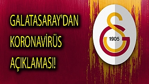 Galatasaray'dan koronavirüs açıklaması!