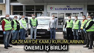 Gaziemir’de kamu kurumlarının önemli iş birliği