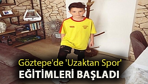 Göztepe'de 'uzaktan spor' eğitimleri başladı