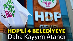 HDP'li 4 belediyeye daha kayyım atandı