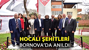 Hocalı Şehitleri Bornova’da anıldı