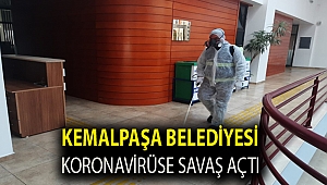 Kemalpaşa Belediyesi koronavirüse savaş açtı