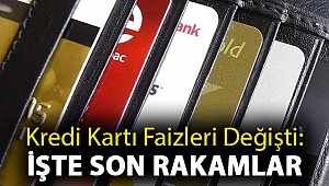 Kredi kartı faizleri değişti: İşte son rakamlar
