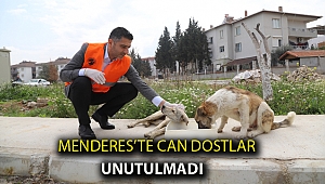 Menderes’te Can Dostlar Unutulmadı