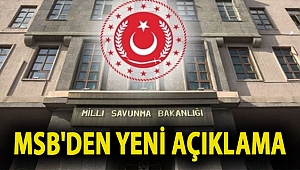 MSB'den yeni açıklama