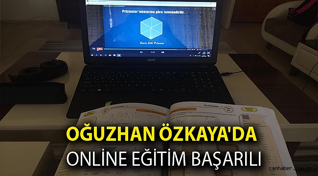OĞUZHAN ÖZKAYA'DA ONLINE EĞİTİM BAŞARILI