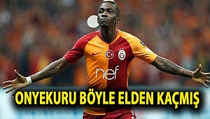 Onyekuru böyle elden kaçmış