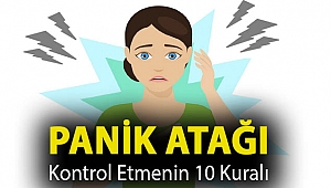 Panik atağı kontrol etmenin 10 kuralı