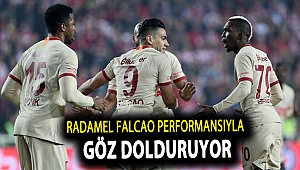 Radamel Falcao performansıyla göz dolduruyor
