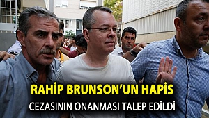 Rahip Brunson’un hapis cezasının onanması talep edildi