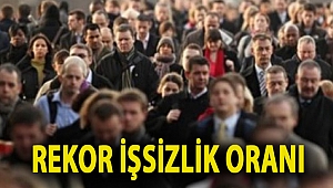 Rekor işsizlik oranı
