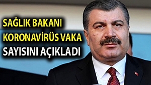 Sağlık Bakanı Koronavirüs Vaka Sayısını Açıkladı