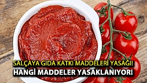 Salçaya gıda katkı maddeleri yasağı! Hangi maddeler yasaklanıyor!