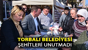 Torbalı Belediyesi şehitleri unutmadı