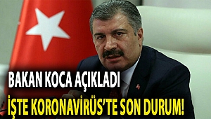 Türkiye’de corona virüs vaka ve ölü sayısı…