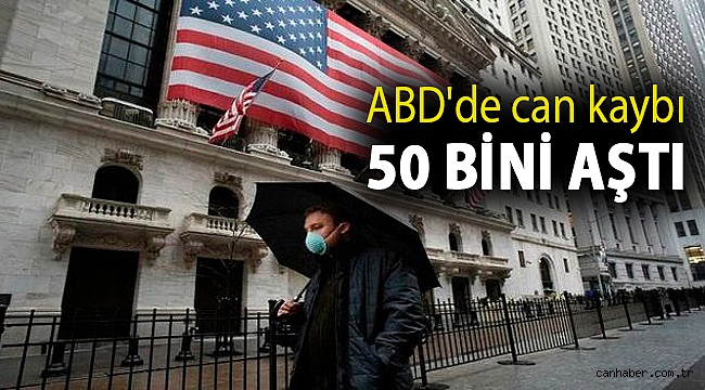 ABD'de can kaybı 50 bini aştı