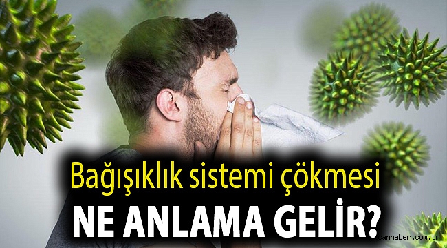 Bağışıklık sistemi çökmesi ne anlama gelir?