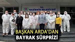 Başkan Arda'dan bayrak sürprizi