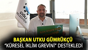 Başkan Utku Gümrükçü “Küresel İklim Grevini” destekledi