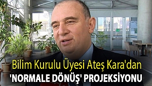 Bilim Kurulu Üyesi Ateş Kara'dan 'normale dönüş' projeksiyonu
