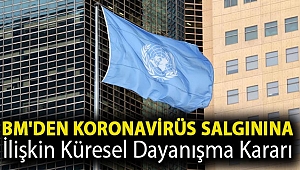 BM'den koronavirüs salgınına ilişkin küresel dayanışma kararı