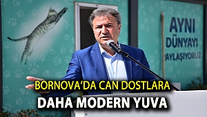 Bornova’da can dostlara daha modern yuva