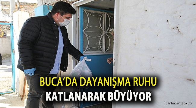 Buca’da dayanışma ruhu katlanarak büyüyor