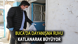 Buca’da dayanışma ruhu katlanarak büyüyor