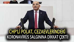 CHP'li Polat, cezaevlerindeki koronavirüs salgınına dikkat çekti!