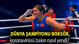 Dünya şampiyonu boksör, koronavirüsü bakın nasıl yendi?