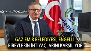 Gaziemir Belediyesi, engelli bireylerin ihtiyaçlarını karşılıyor