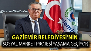 Gaziemir Belediyesi’nin Sosyal Market projesi yaşama geçiyor