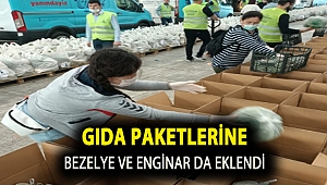 Gıda paketlerine bezelye ve enginar da eklendi