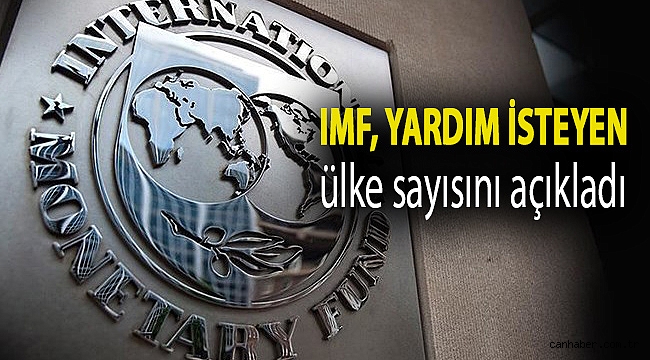 IMF, yardım isteyen ülke sayısını açıkladı