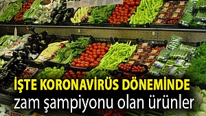 İşte koronavirüs döneminde zam şampiyonu olan ürünler