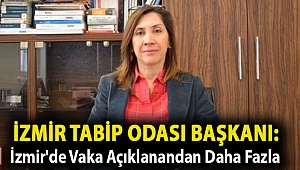 İzmir Tabip Odası Başkanı: İzmir'de vaka açıklanandan daha fazla