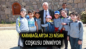 Karabağlar'da 23 Nisan coşkusu dinmiyor
