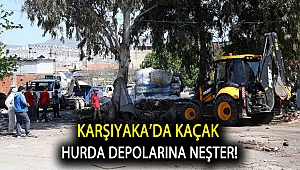Karşıyaka’da kaçak hurda depolarına neşter!