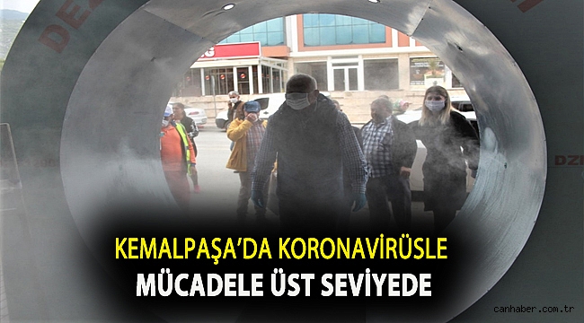 Kemalpaşa’da koronavirüsle mücadele üst seviyede