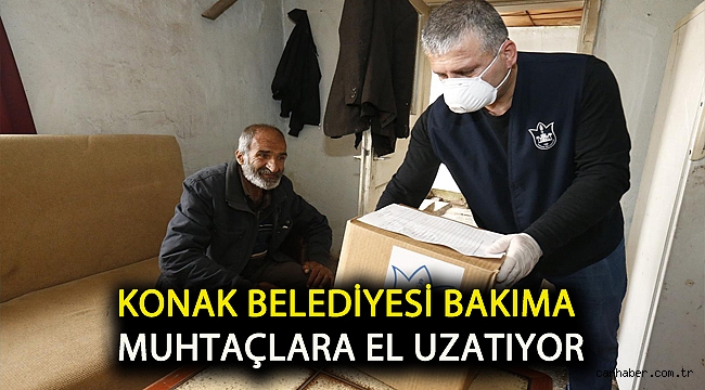 Konak’ta bakıma muhtaçlara el uzatıyoruz