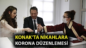 Konak’ta nikahlara Korona düzenlemesi