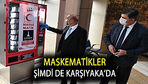 Maskematikler şimdi de Karşıyaka’da