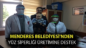 Menderes Belediyesi’nden Yüz Siperliği Üretimine Destek
