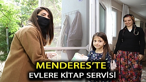 Menderes’te Evlere Kitap Servisi
