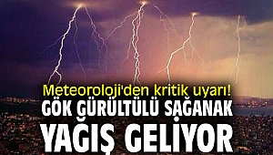 Meteoroloji'den kritik uyarı! Gök gürültülü sağanak yağış geliyor