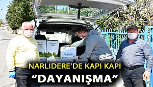 Narlıdere’de kapı kapı “dayanışma”